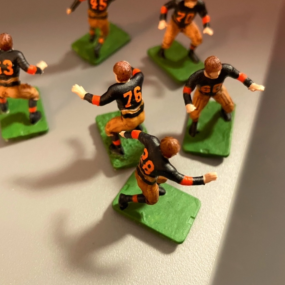 Electric football figures: Roaring 20’s